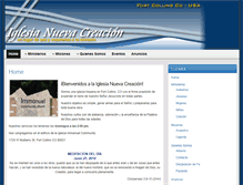 Tablet Screenshot of ignuevacreacion.com